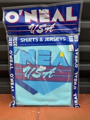Motocross Jersey O'Neal Racing USA Vintage 80 90 Supercross Sealed In Package S - Imagen 1 de 4