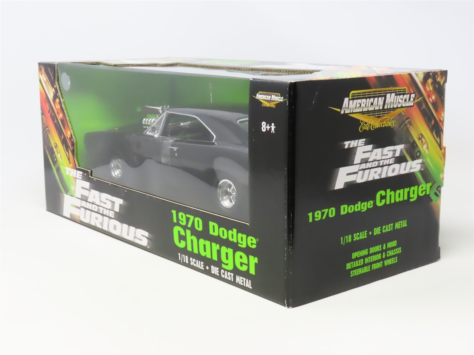 1:18 RC Ertl American Muscle #36685 The Fast And The Furious 1970 Dodge Charger