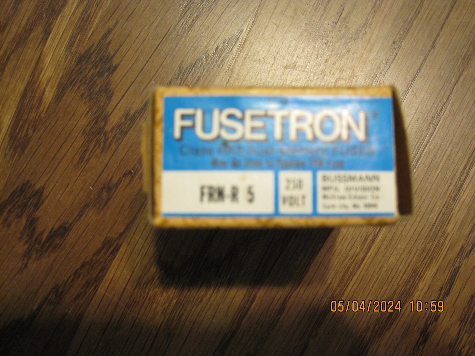 Frnr5 Fusetron FRN R 5 Amp Fuses Class RK5 250V LOT OF 10 | eBay