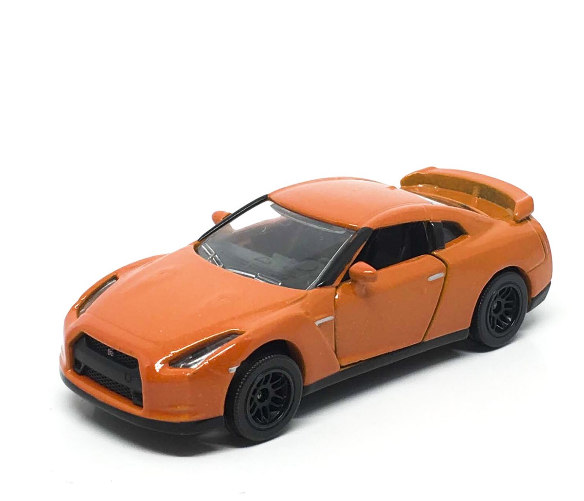 Majorette Nissan GT-R R35 Metallic Orange - Wheels D6SB - 1:64 (3