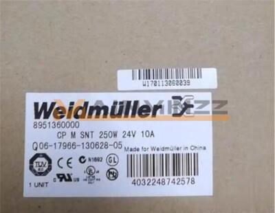 1PCS NEW  Weidmuller switching power supply 8951360000 CP M SNT 250W 24V 10A