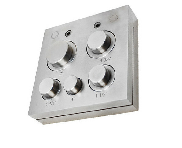 Large 1 To 2 Disc Cutter Metal Craft Hole Circle Puncher Punches