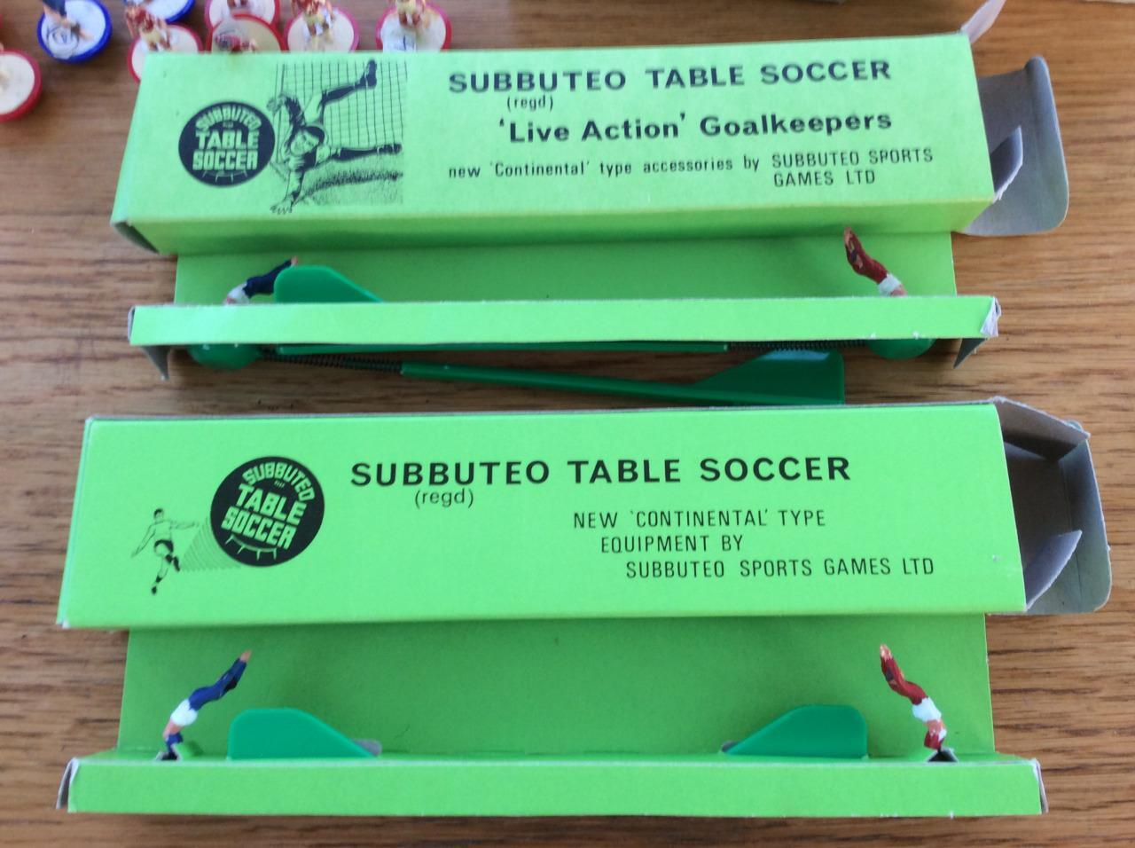 Job Lot of Subbuteo Heavyweight Teams, Accessories etc inc Ref 39