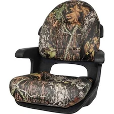 Tempress 57018 Vinyl Elite Marine Helm High-Back Boat Seat, Mossy Oak Break Up