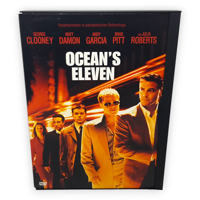 Oceans Eleven DVD George Clooney Matt Damon Andy Garcia Brad Pitt Julia Roberts
