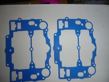 Pair Of Reusable Top Gaskets  Edelbrock 1403 1405 1406 1407 Blue Modern Fuel