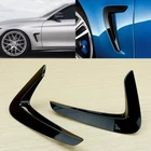 Side Vent Fender Cover Shiny Black Fits BMW F32 F33 F36 428i 435i Sedan 2D 14~16