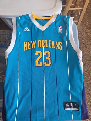 Adidas New Orleans Hornets Anthony Davis Home Jersey Youth Medium