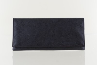 Parmigiani Tasche Glattleder braun 19cm x 8,5cm