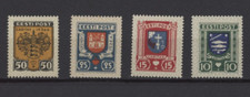 S45899 EESTI ESTONIE 1936 MVLH* Emblèmes 4v Y&T 132/135