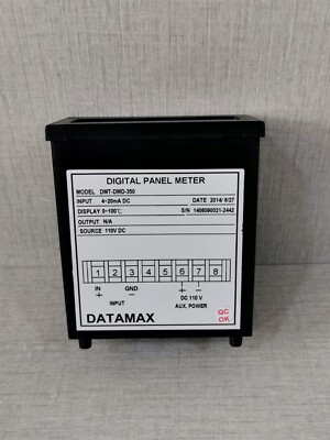 DATAMAX DMT-DMD-350 Digital Panel Meter - NEW WITHOUT BOX | eBay