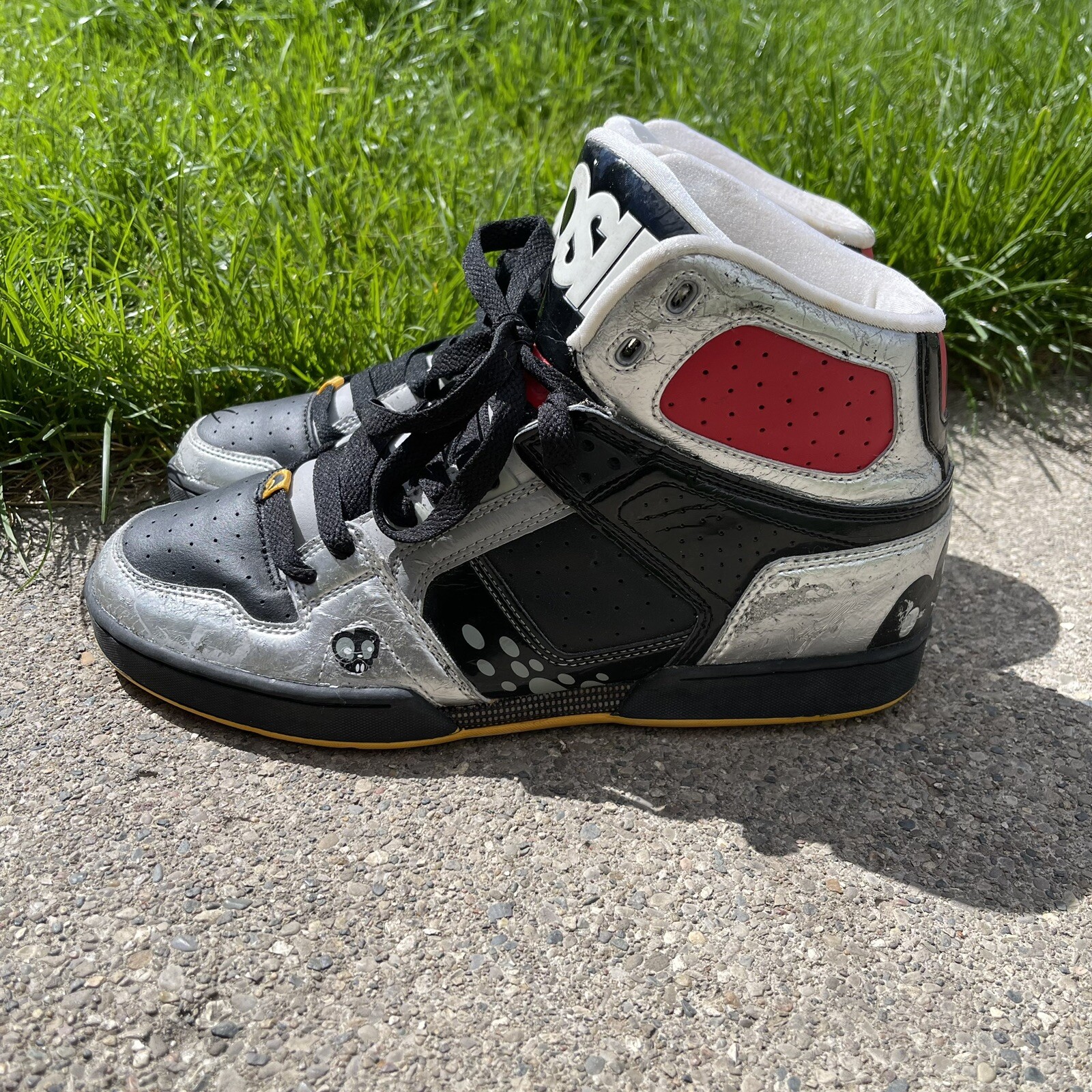 Rare Vintage Osiris Men's Skate Shoes Size 11 Bronx Y… Gem