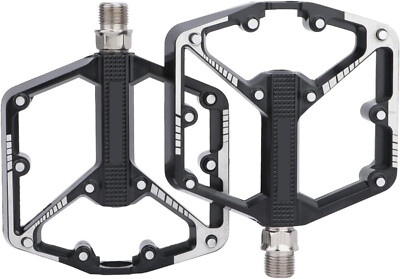 Meroca Fahrradpedale Aluminium Platform MTB E-Bike 9/16 Zoll CNC Spikes ultralei
