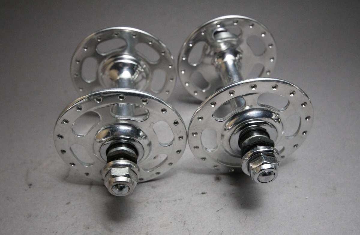Moyeux Campagnolo Record Première Génération - Bride Haute, Piste, 36 Trous, TRÈS RARE