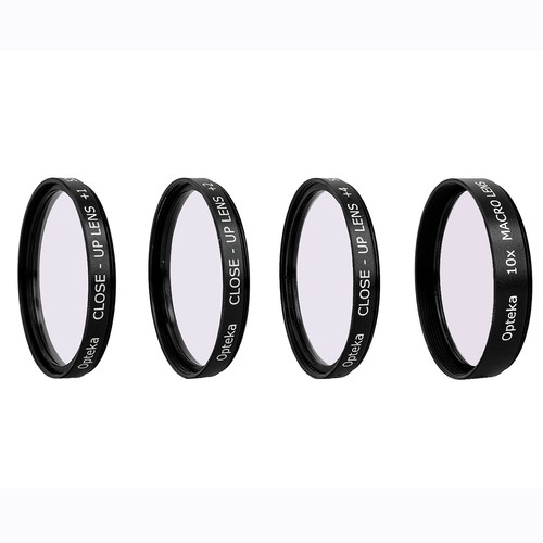 Opteka 55mm 5PC Filter Kit & 4PC Close-up Lens Set for Canon EF 100mm f/2 USM - Picture 5 of 10