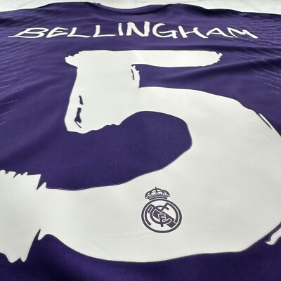 Y-3 Adidas Real Madrid Purple 2024 Bellingham | eBay
