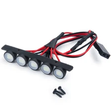 RCBATER Roof Light LED Light Bar for 1/24 Axial SCX24 AXI00006 Bron-co Upgrade