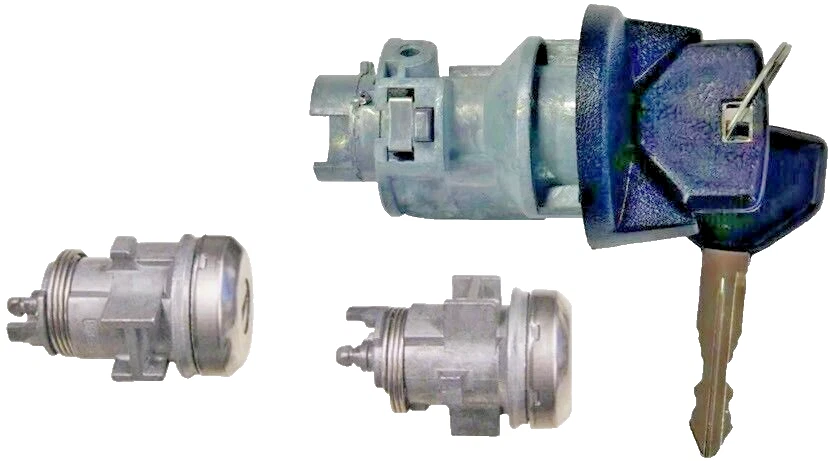 For Select Chrysler Dodge Plymouth Ignition/Doors Lock Cylinders Set W/2 Keys - Image 2 of 4