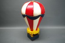 Gro&szlig;es Blech Modell Ballon Dekoration  Antikstil 50 cm Hei&szlig;luftballon Nostalgie