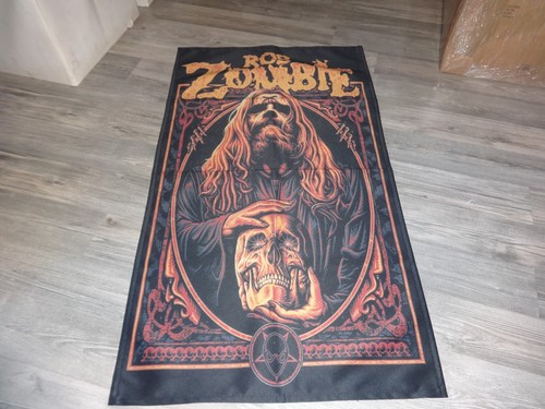 Rob Zombie Flag Flagge Horror Heavy Metal Alice Cooper Horror Metal prezzo ebay