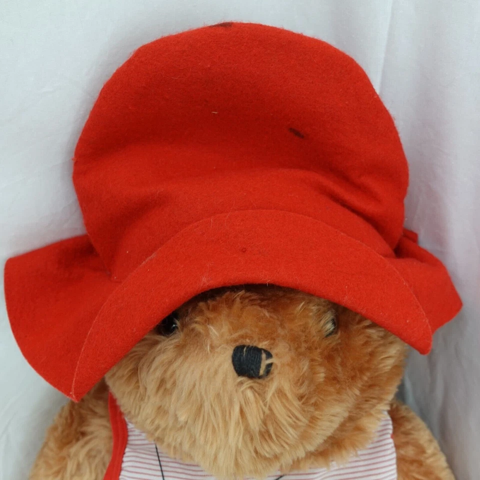 Paddington Bear 1975 Darkest Peru to London England 29" Plush Stuffed - Image 3 of 4