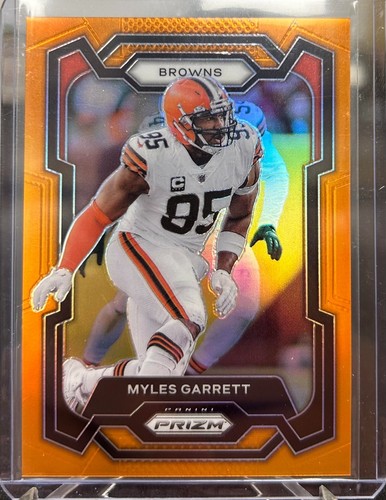 2023 Panini Prizm Orange Myles Garrett/249