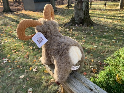 NEW With TAG - Plush Big Horn Sheep Buster 11" Platte River Trading 4649 RETIRED - Picture 3 of 4