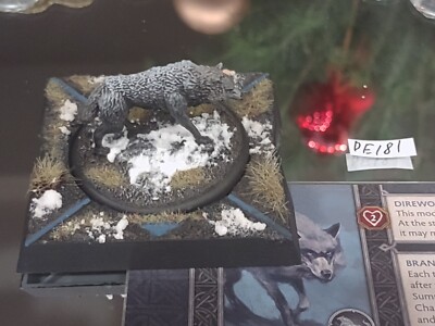 CMON ASOIAF A Song of Ice and Fire House Stark Summer Direwolf Painted DE181