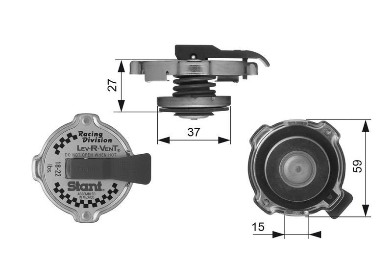 Gates RC10381 Radiator Cap - Image 5