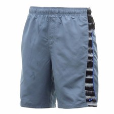 Nike Men's Contrast Side  Back Graphite Swim Trunk Volley Shorts Swimwear Sz: S