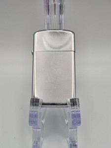 VINTAGE 1971 ZIPPO SLIM LIGHTER HIGH POLISH CHROME PLAIN UNENGRAVED AS IS