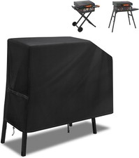 Griddle Grill Cover for Blackstone 22 Fit 22 or 17 with Hood and Stand, Black 