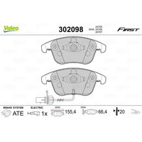 Valeo BremsbeläGe Bremsbelegsatz Vorne System Teves FüR Audi A4 Avant