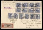 DR WHO 1948 GERMANY FDC NEW CURRENCY 80P REGISTERED R48316