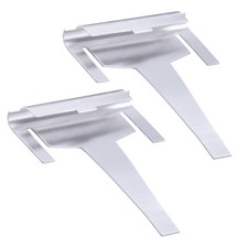 DA61-06796A Refrigerator Drain Tube Clip Evaporator Replacement Part Silver