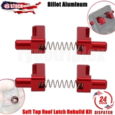 Geo tracker Soft Top Clip Retainers for Latch Assembly Complete Kit with Springs