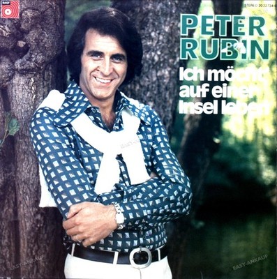 Peter Rubin - Ich Möcht' Auf Einer Insel Leben LP (VG/VG) .*
