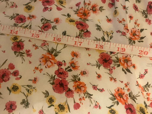 F&F Women's Floral Pattern Short Sleeve Tie-Front Blouse UK Size 20 -L5 - Picture 5 of 7