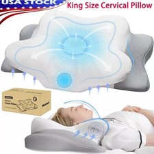 King Size Memory Foam PillowCervical Pillow for Neck ,Shoulder Pain Relief Sleep