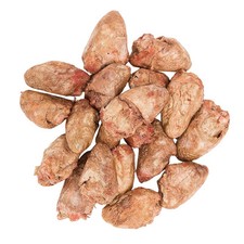 Freeze Dried Chicken Hearts for Cats  Dogs - 1LB Bag - Single Ingredient All Na