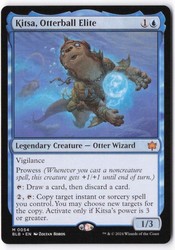 Kitsa, Otterball Elite 54/454 Bloomburrow Mythic Rare