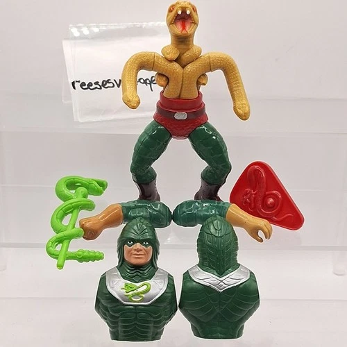 Vtg KING HISS Motu Masters Of The Universe Original He-Man Action Figure 25-1