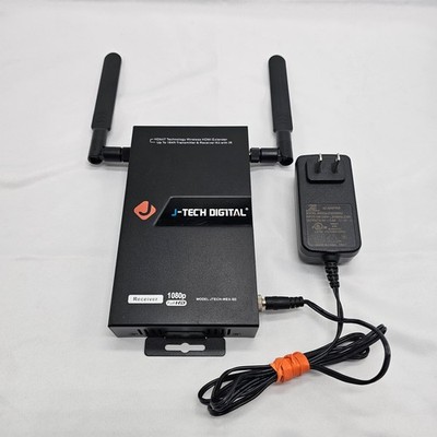 J-Tech Digital HDMI Extender Jtech-WEX-5D HDMI 1080P Receiver With Power Adapter