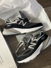 New Balance 990v6 Shoes Womens Size 8.5 Black Gray Running Made USA W990BK6