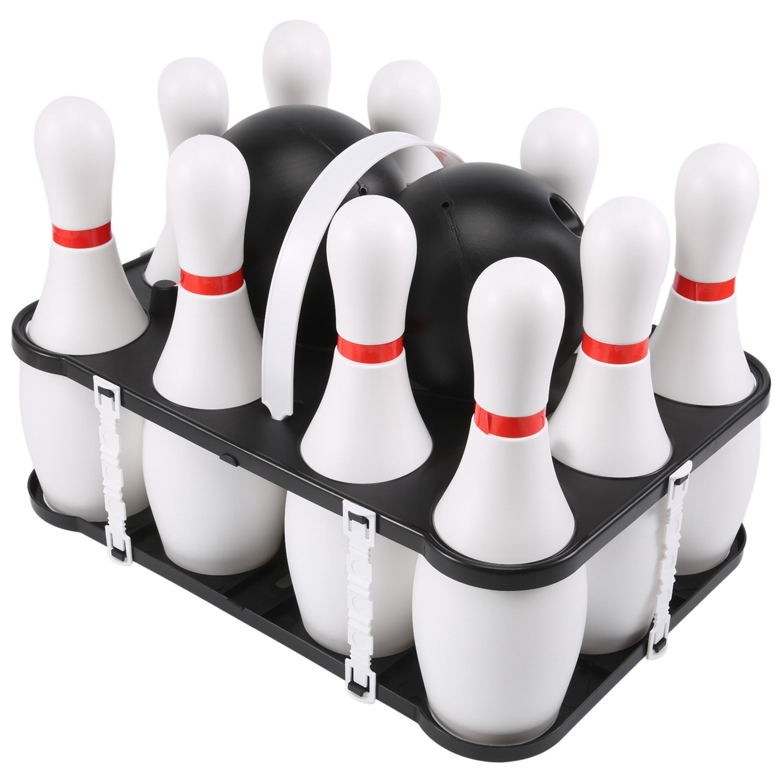 1 Set Bowling Set for Kids & Adults 2  with 10 Pins for Fami