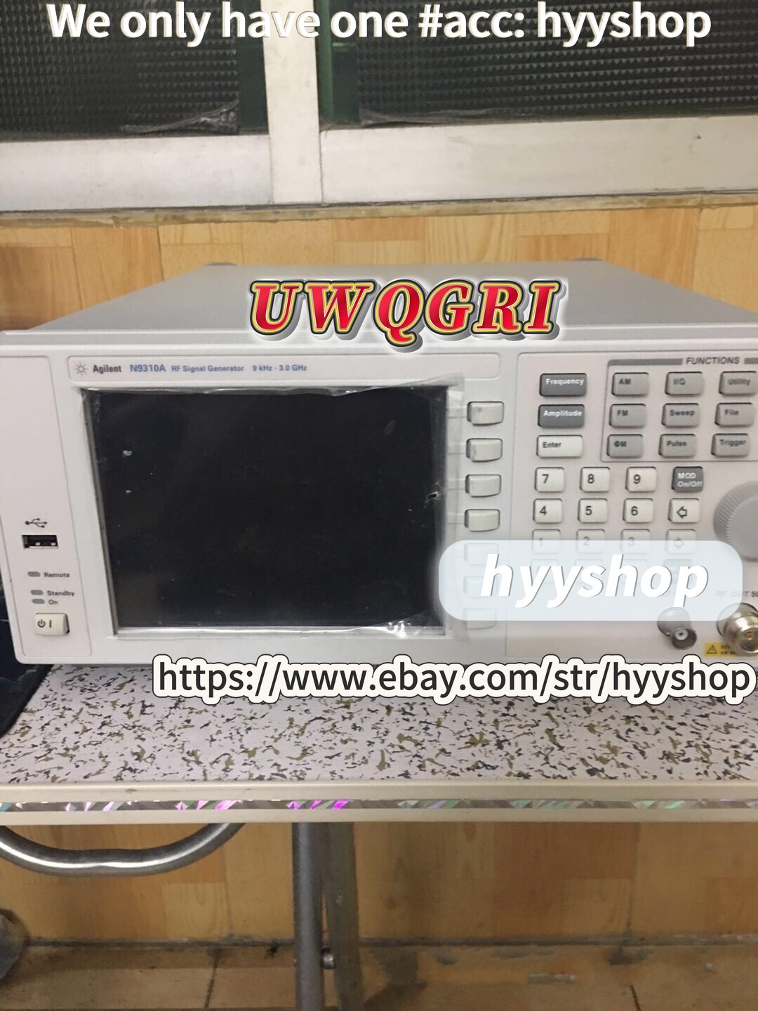1pc Keysight Agilent N9310A 9KHz 3GHz By DHL or EMS with 90 warranty #G656 xh