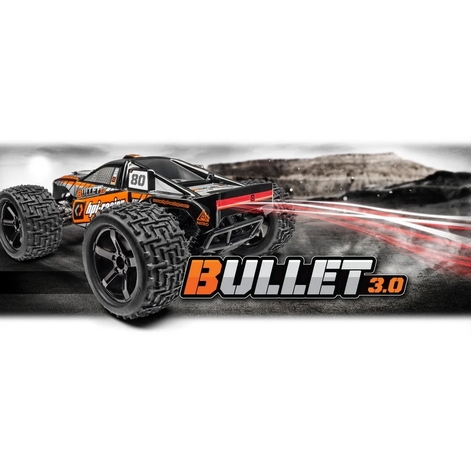 HPI 110660 Bullet ST 3.0 RTR 2,4GHz Nitro Stadium Truck - Bild 3 von 4