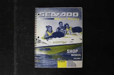 SEA-DOO SPEEDSTER CHALLENGER Sport Boats Shop Manual Vol 1 219100107