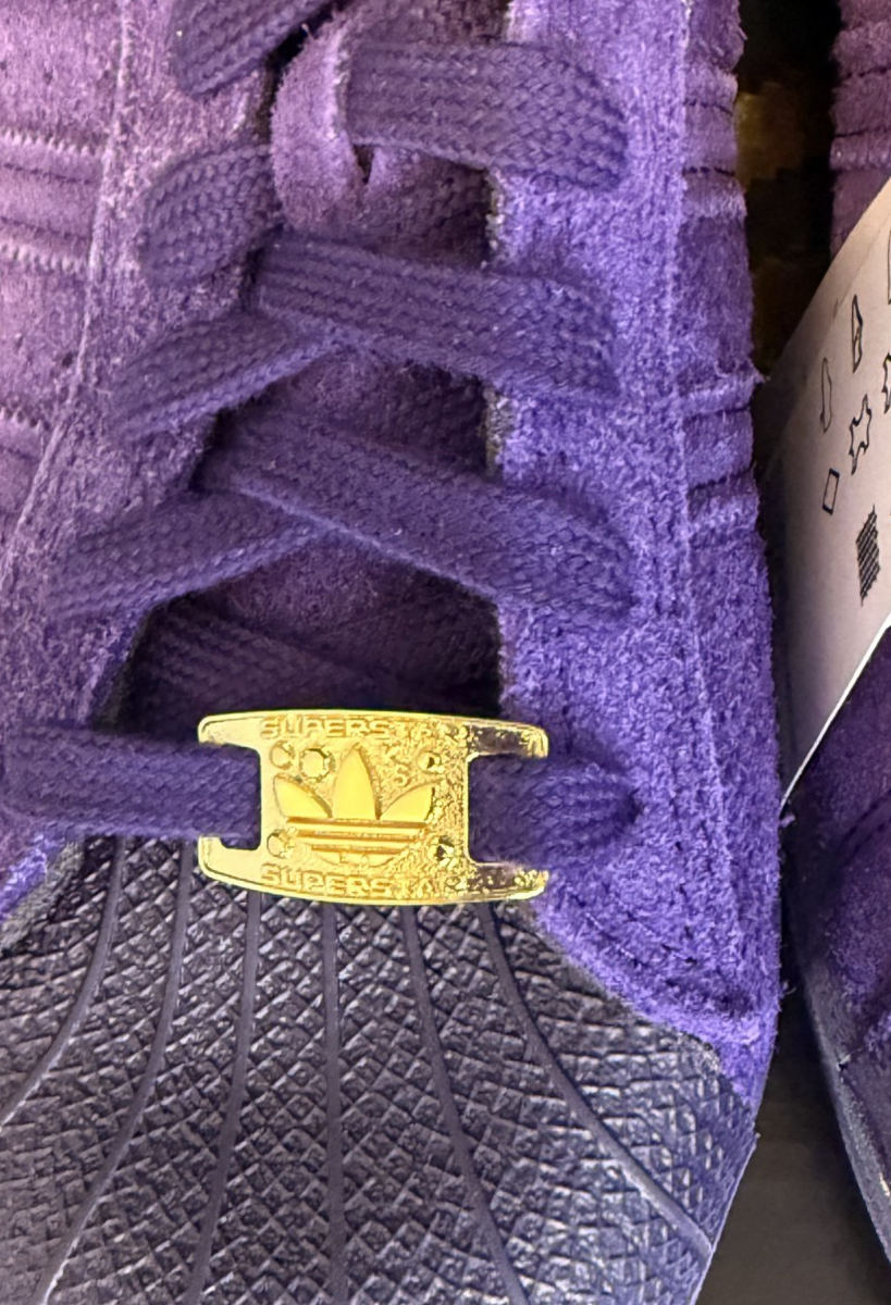 Size 9 - Kader Sylla x adidas Superstar ADV Dark Purple for sale