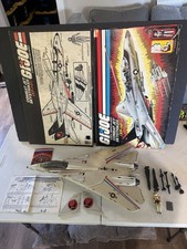 Gi Joe Combat Jet Skystriker  XP-14F  Hasbro 1983 Complete with Box